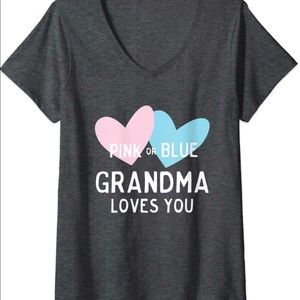 Gender reveal Grandma tee